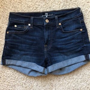 7 for all mankind shorts